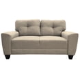 thumbnail image 1 of Love seat El Bazar Store Sidney Lino Beige 2 plazas, Modular, Moderno, Sala, Sofa, 1 of 5