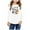White-10, variant on Odeerbi Kids Girls Fall Winter Basic Layering T-Shirt Halloween Basic Tees 3-14 Years Kids Long Sleeve Shirt Halloween Pullover Base Layer Shirts Kids Clothes Orange