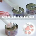 thumbnail image 3 of YOPTOP Cute Cat Pet Can Food Cover with Spoon - One Lid and One Spoon Pack (Cat Gray),catgray, 3 of 7