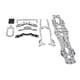 thumbnail image 4 of Juego de Chasis de Coche RC Accesorios de Actualización de Coche RC de Fibra de Carbono y Aluminio para 3RACING D5S Lite 1/10 Reemplazo Plata SSG, 4 of 12