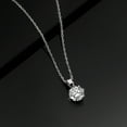 thumbnail image 3 of Ross-Simons 1.00 Carat Lab-Grown Diamond Solitaire Necklace in Sterling Silver, Women's, Adult, 3 of 5