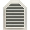 thumbnail image 4 of 24"W x 36"H Octagonal Top Gable Vent (29"W x 41"H Frame Size): Primed, Functional, Smooth Western Red Cedar Gable Vent w/ Brick Mould Face Frame, 4 of 12