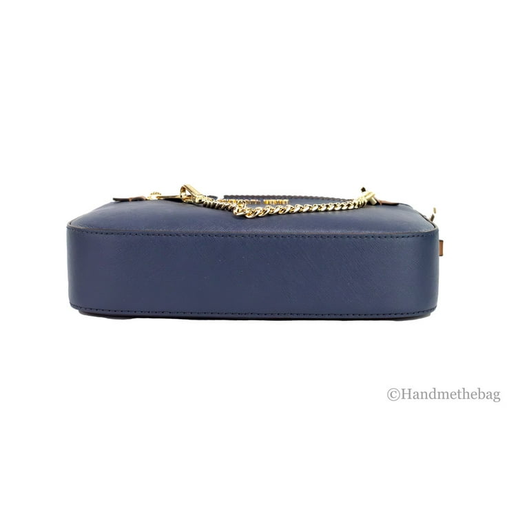 Michael Kors Small Jet Set Wallet Navy in Blue