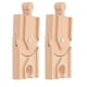 thumbnail image 1 of 2 piezas de vía de tren de madera para niños, juguete para armar, vía de tren, juguete para niños, 1 of 8