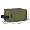 thumbnail image 2 of Neceser Vorspack para colgar, para hombre, color verde militar, 2 of 7
