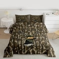 thumbnail image 2 of Castle Fairy Animal Deer Full Size Comforter Sets,Vintage Camouflage Bedding Sets, 2 of 8