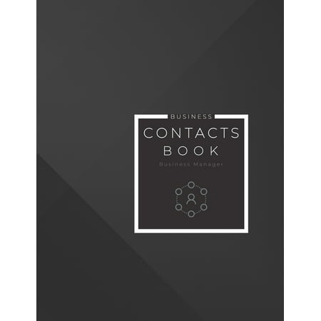 Business Contacts Book : Contacts Manager for Small Business Owners (Paperback)