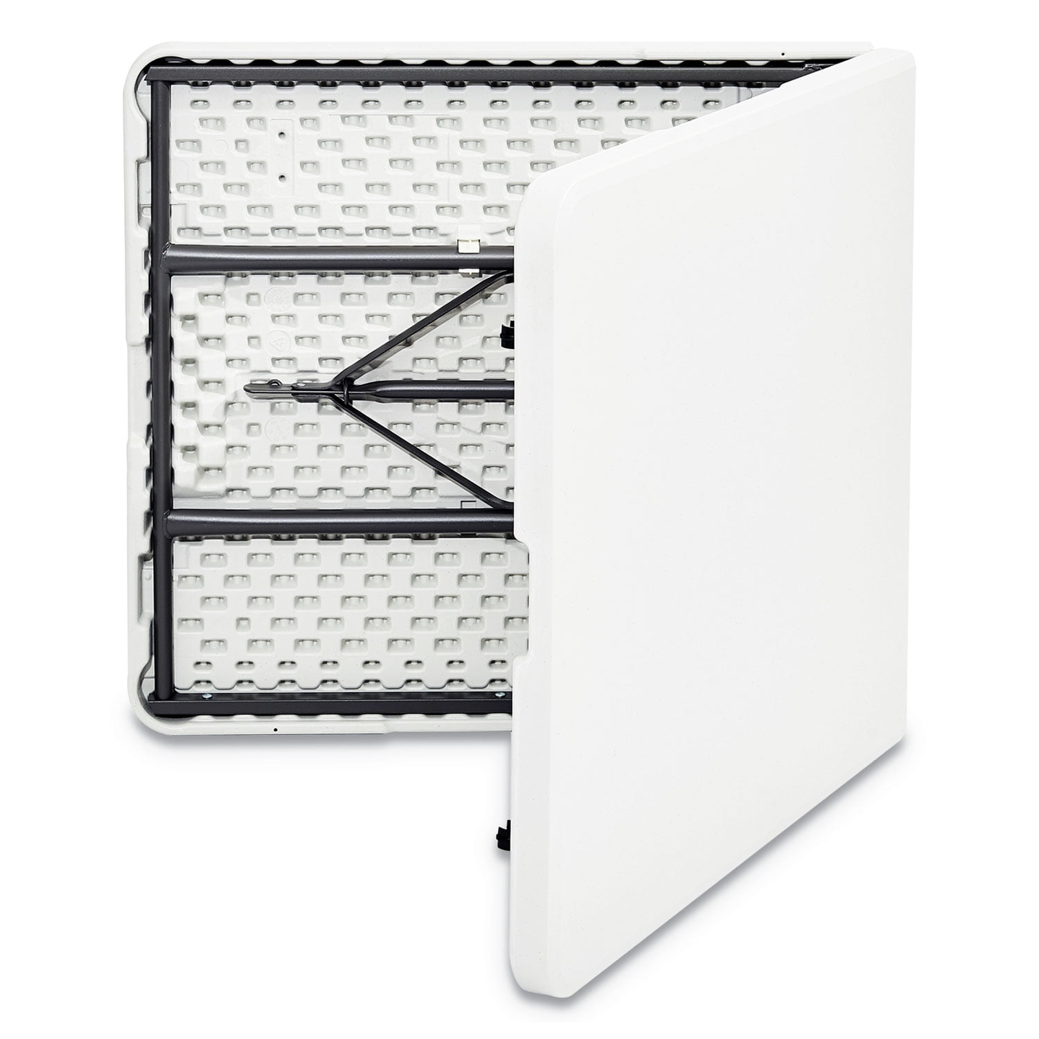 1200 Series Bi-fold Table, Iceberg Enterprises Indestructables Too .!.Platinum 1 Pack .60w X 30d X 29h