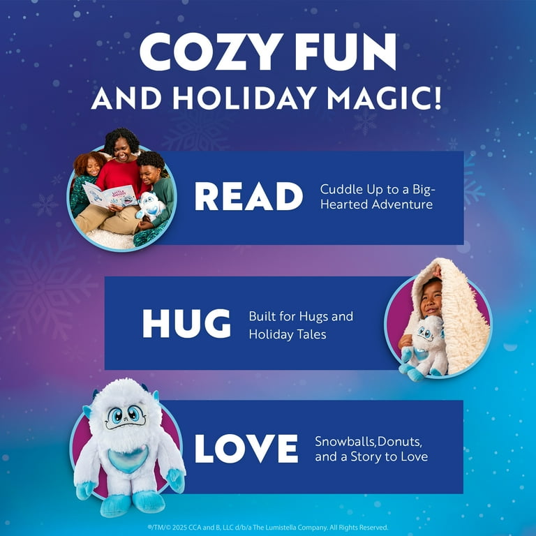 The Elf on the Shelf SnoBiggie Little Grunt – Yeti Plush and