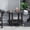 Gray, variant on Hausfame Modern 2-Tier Adirondack Outdoor Side Table, HDPE Weather-Resistant Small End Table with Storage Shelf for Patio, Garden & Balcony, Blue (Rectangle)