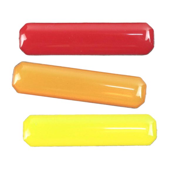 Fashion Universal 3 Colors Grille Badge Sticker Grille for