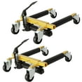 thumbnail image 2 of Accreate Car Dolly Jack Set of 2, Heavy Duty 3,000 LBS Hydraulic Wheel Dolly Vehicle Skates Positioning Jack with Foot Pedal for Car Moving Maintenance, 2 of 7