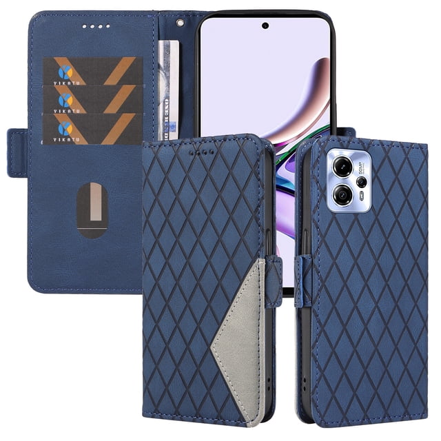 Compatible with Motorola Moto G53 5G PU Leather Wallet Case with Card Holder Magnetic Closure Cover