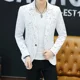 thumbnail image 3 of Chaqueta larga para hombre con lentejuelas y diamantes de imitación, talla grande, trajes y blazers para hombre, abrigos de gran tamaño, casuales, vintage, elegantes, de alta calidad, 3 of 5