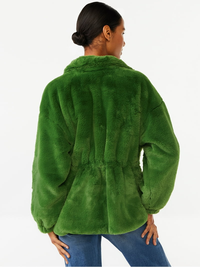 【Fano Studios】Oversized fur-like jacket 11 Best Faux Fur Coats 2024