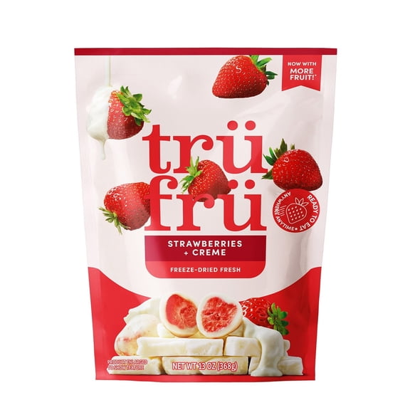 Tru Fru Freeze Dried Strawberries & Creme, 13 Ounce