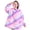 A-Light Pink, variant on NIEWTR Boys Girls Kids Hooded Bathrobe,Soft Flannel Loungewear Robe with Adjustable Tie,Cartoon Print,for Toddlers to Kids 2-12 Years Toddler Pajamas(6-15 Years)