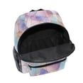 thumbnail image 6 of FORMRS School Backpack with Front Zippered Pocket 12" Student Travel Daypack, Watercolor Marble Pattern, 6 of 6