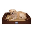 Sealy Lux Premium Dog Bed, Large Brown