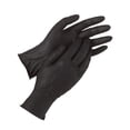 thumbnail image 3 of Disposable Sensitive Black Nitrile Gloves, Powder Free, Box of 100, Size M, 3 of 5