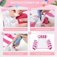 thumbnail image 3 of Juegos de Hamaca Inflable 4 en 1, Plegable Flotador Piscina con Bomba de Aire, Hamaca Flotante Piscina con Pelotas de Playa, Sillón Flotante para Piscina, 3 of 4