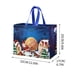 thumbnail image 3 of Baúles de almacenamiento, bolsas navideñas con asas, bolsas reutilizables para comestibles, multiusos, no tejidas, grandes, para regalo, para fiestas navideñas., 3 of 6