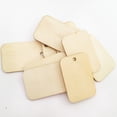 thumbnail image 2 of Rodajas De Madera Natural Con Cuerda De Cáñamo Rectángulo Etiquetas Colgantes De Madera En Blanco Sin Terminar Etiquetas De Regalo Manualidades Diy Tarjetas De Cumpleaños Adornos100 Uds. Speravity HA014006-00, 2 of 6