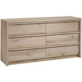 thumbnail image 1 of Pemberley Row Engineered Wood Pacific Maple Bedroom Dresser Rectangular 60.71"W Unassembled, 1 of 11