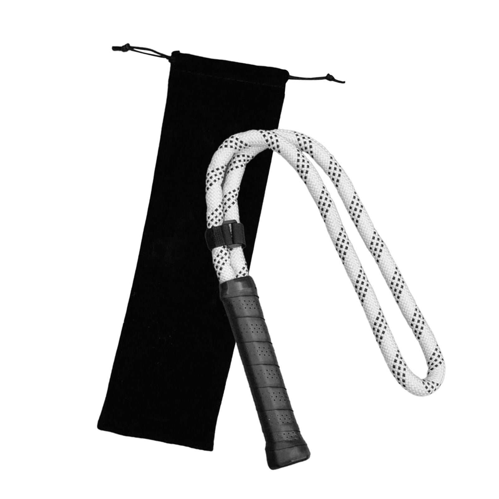 GARENDE Tennis Swing Rope Comfortable Grip Tempo Auxiliary Tool Tennis Serve Trainer white
