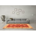 thumbnail image 3 of Ahgly Company Indoor Rectangle Oriental Orange Traditional Area Rugs, 6' x 9', 3 of 4