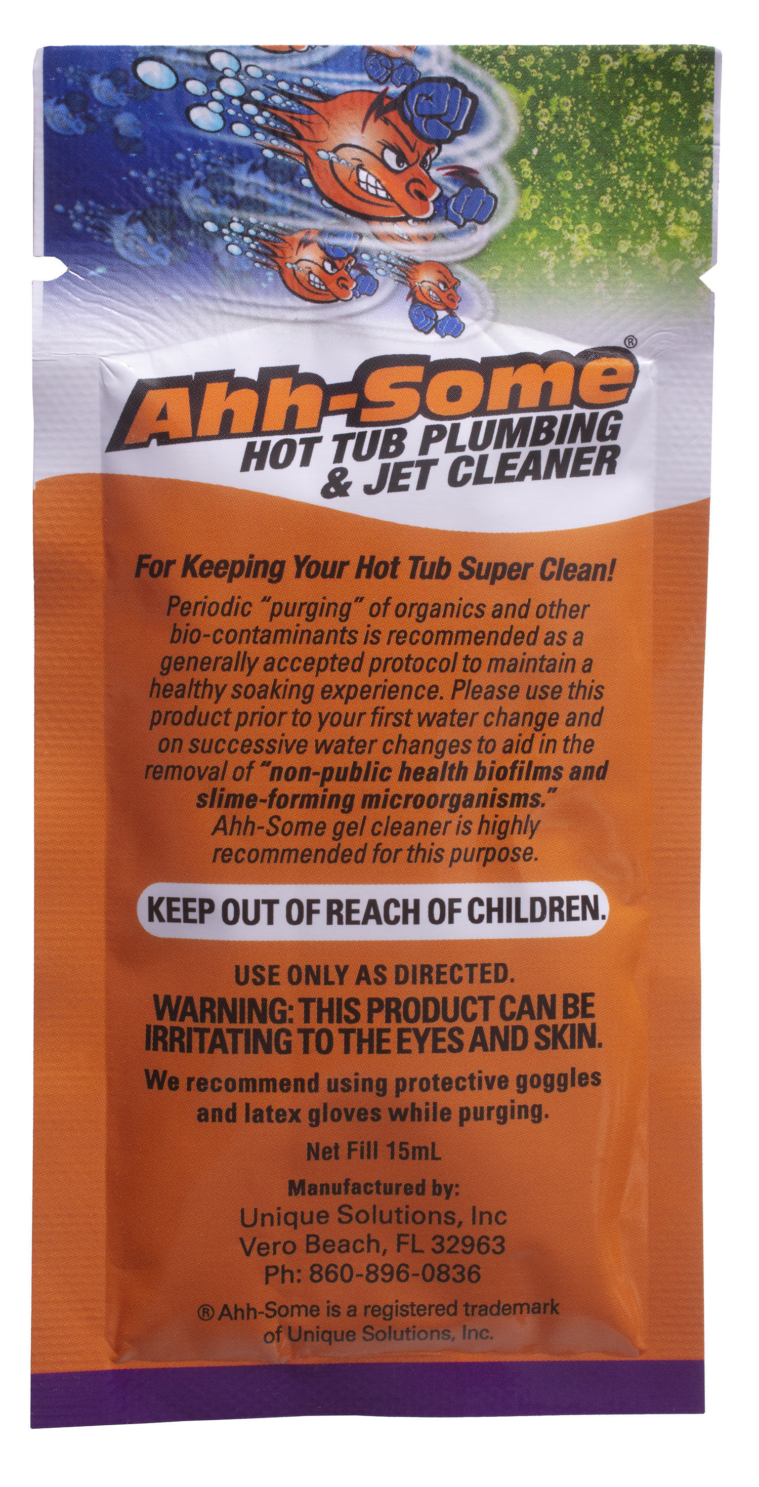 AhhSome Hot Tub Cleaner Sachet Value Pack Pipe & Jet Cleaning