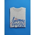 thumbnail image 3 of Happy Fourth Of July! Shaped T-Shirt Women -Image by Shutterstock, Female 3X-Large, 3 of 4