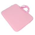 thumbnail image 4 of 13in Laptop Bag 360° Protection Smoother Zipper Pink Portable Scratch Resistant Notebook Handbag for Business TravellingPink, 4 of 14
