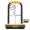thumbnail image 4 of Candado de Seguridad Para Bicicleta OnGuard U-Lock Mod.8000 Nivel de Seg.95, 4 of 4