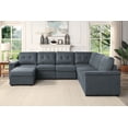 thumbnail image 2 of Isla Collection: Stylish, Comfortable, and Versatile Sectional Sofa with Ottoman, 2 of 3