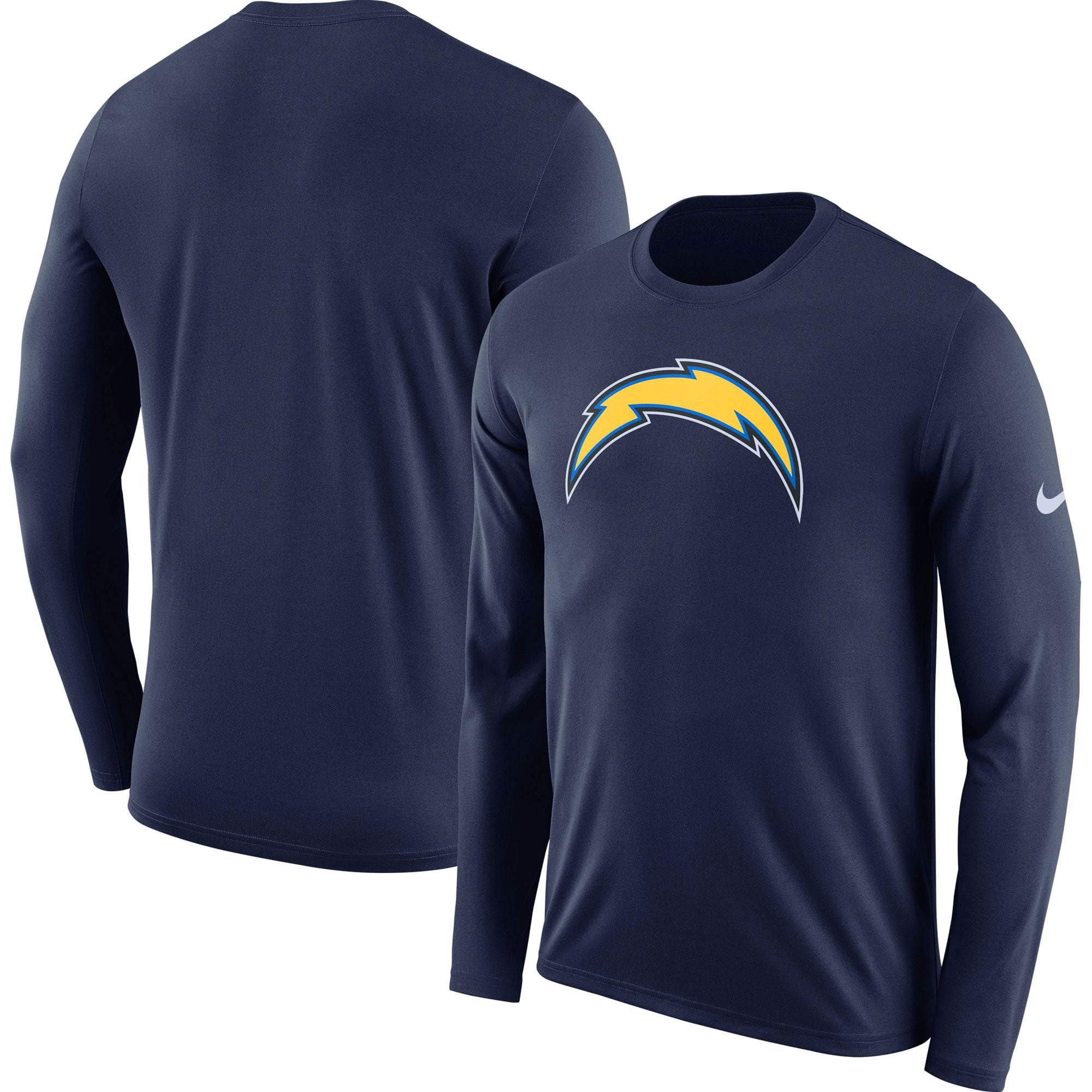 Los Angeles Chargers Nike Fan Gear Primary Logo Long Sleeve Performance