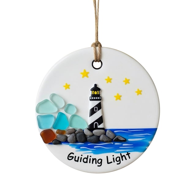 Uuiauoio Sea Glass Heart Friendship Ornament,Acrylic Keepsake Decor for Christmas Tree Hanging,Inspirational Gift for Friends,Family, Home, Office, Wedding, Anniversary, Housewarming Party Decoration