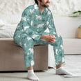 thumbnail image 7 of Goofa whiter Snow bear Print for 2-piece Loungewear Set Men’s Sleepwear Set Soft PJs Cozy loungewear Comfy Sleep Set Winter Pajamas-X-Large, 7 of 7