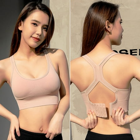 

Sports Bra For Women Sports Bra Yoga Hollow Crew Neck Sleeveless Dancing Workout Running Training Beauty Back Bra