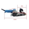 thumbnail image 2 of Belt sander small portable polishing machine grinding machine belt machine ,Widely Used, 2 of 5