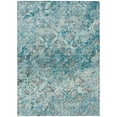 thumbnail image 2 of Addison Rugs Chantille Indoor/Outdoor Transitional Diamond Teal Washable Rectangle Rug, 2'6" x 3'10", 2 of 6