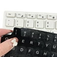 thumbnail image 4 of SEIWEI 2PCS English Keyboard Film Stickers Frosted Keyboard Membrane for Individual Keys Computer Keyboard Protector, 4 of 7