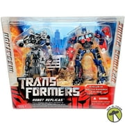Transformers Robot Replicas Megatron and Optimus Prime Action Figures Hasbro