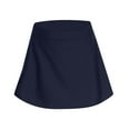 thumbnail image 4 of Conairie Women Swim Skirts High Waisted Tummy Control Swimsuit Breathable Tankini Split Swim Bottom Blue L, 4 of 4