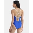 thumbnail image 5 of No Boundaries Scoop Neck One Piece Swimsuit, Women's, 5 of 5