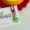 thumbnail image 6 of NWOKYZGH Christmas Keychain Accessories Plastic Christmas Keychains for Women Bag Car Key Chain Kawaii Keychain Cute Xmas Tree Snowflake Christmas Purse Charm Purse Accessories, 6 of 6
