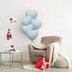 thumbnail image 5 of Juego de 5 Globos Inflables de Plástico para Decoración de Cumpleaños | Globos de Plástico Inflados En Azul, Rosa, Menta, Verde, Morado y Amarillo | Fácil de Instalar, Sin Herramientas | Versátil par, 5 of 6