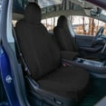 thumbnail image 3 of For 2020-2024 Tesla Model Y FH Group Waterproof Neoprene Custom Fit Made Car Seat Covers - Front Set Solid Black, 3 of 6