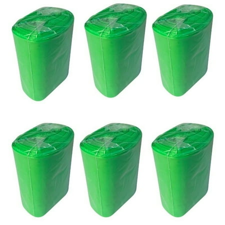 S.A.C. TD9024-06 Plastic Sanitary Napkin Disposal Receptacle Liner- 6 pack