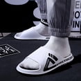 thumbnail image 4 of Zapatillas de estilo coreano para hombre, ropa de verano, antideslizantes, suela gruesa, deportivas, moda para parejas, para el baño, sandalias de suela suave para mujer, 4 of 6